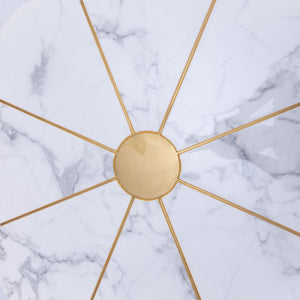 Daisy Marble Coffee Table