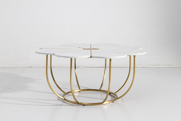 Daisy Marble Coffee Table