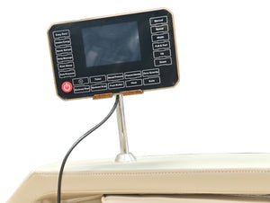 VD 18-Program Full-Body Massage Chair With Heat & Long SL Track Beige Colour