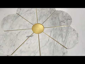 Daisy Marble Coffee Table