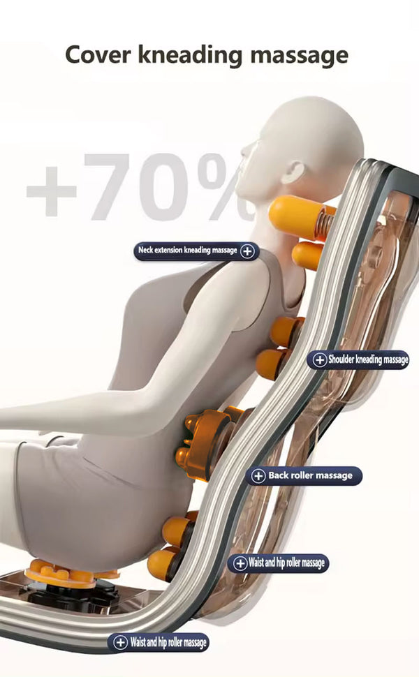 VD 8D Zero Gravity Massage Chair with Full-Body Airbags & Heating