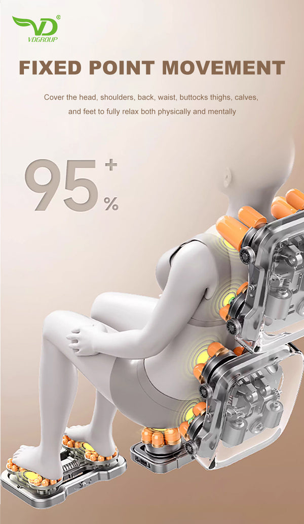VD 8300 Luxury 8D Full Body Massage Chair with Zero Gravity