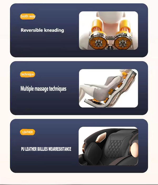 VD 8D Zero Gravity Massage Chair with Full-Body Airbags & Heating