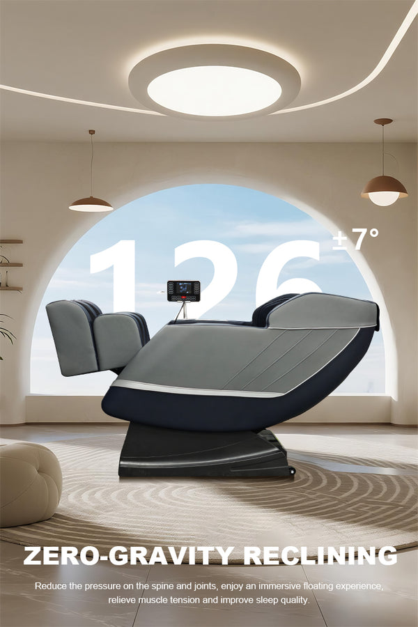 VD SL Ultra Long Track Massage Chair With Double Layered 4-Wheel Robotic Arm