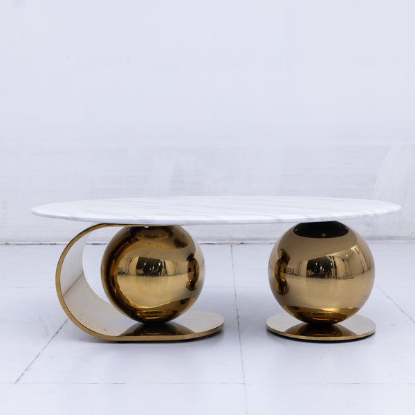 Athena Marble Coffee Table Set