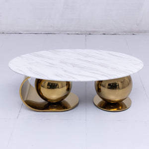 Athena Marble Coffee Table Set