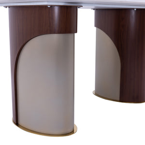 Eleanor Marble Dining Table