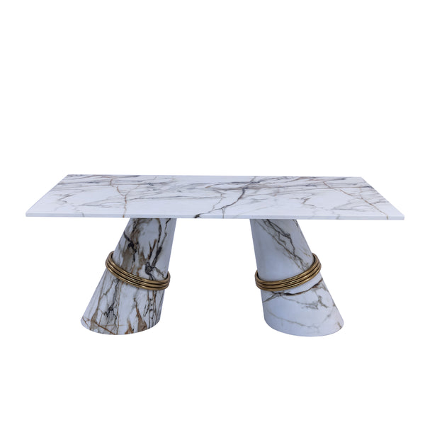 Alyssa Marble Dining Table