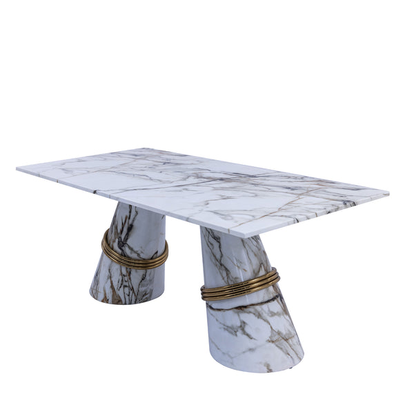 Alyssa Marble Dining Table