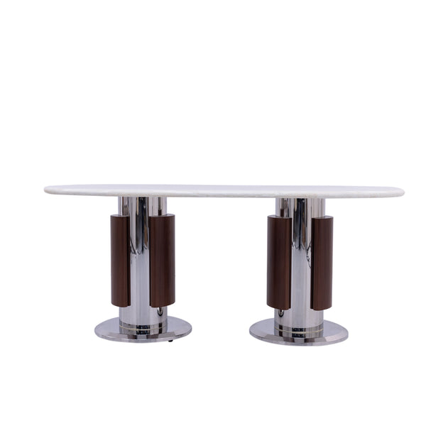 Iris Marble Dining Table