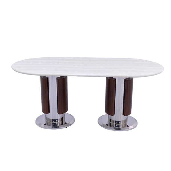 Iris Marble Dining Table