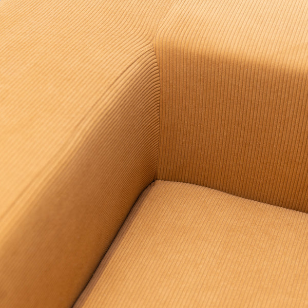 Luca Three Seater Modular Lounge - Golden Brown