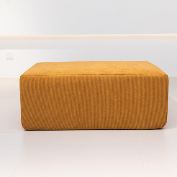 Luca Three Seater Modular Lounge - Golden Brown
