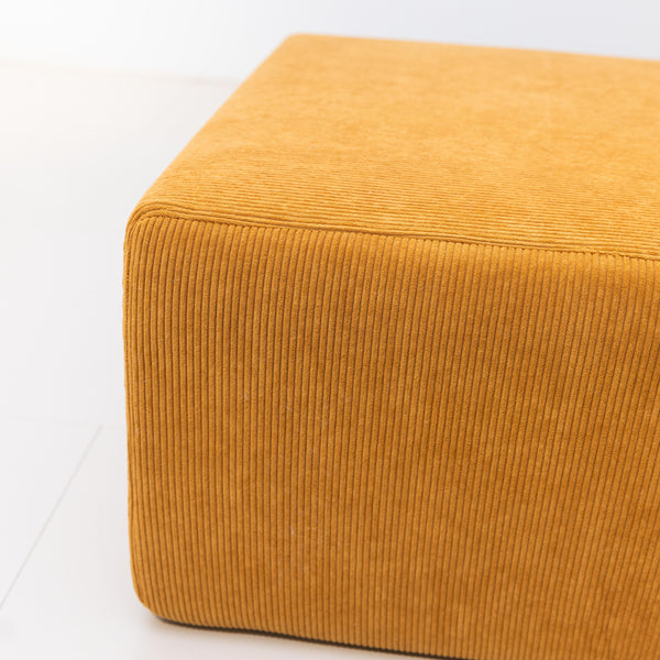 Luca Three Seater Modular Lounge - Golden Brown