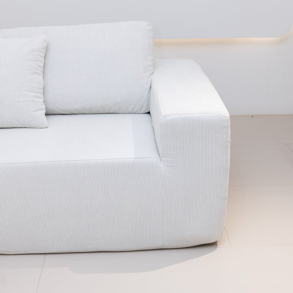 Elena L Shaped Modular Sectional Sofa With Left Chase