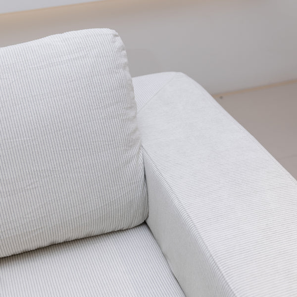 Elena L Shaped Modular Sectional Sofa With Left Chase