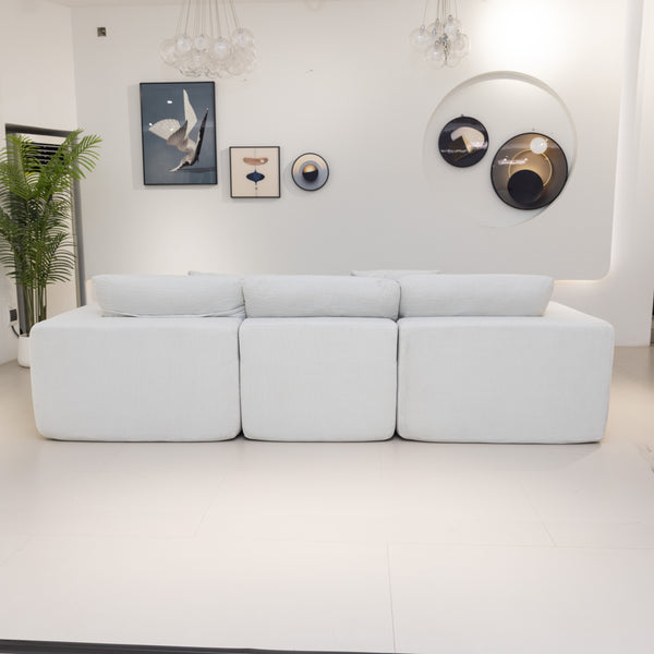 Elena L Shaped Modular Sectional Sofa With Left Chase
