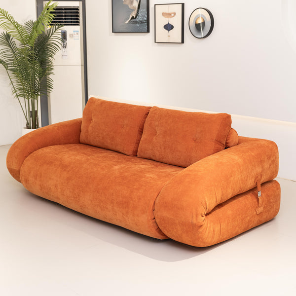 Miro Three Seater Convertible Futon Sofa Bed