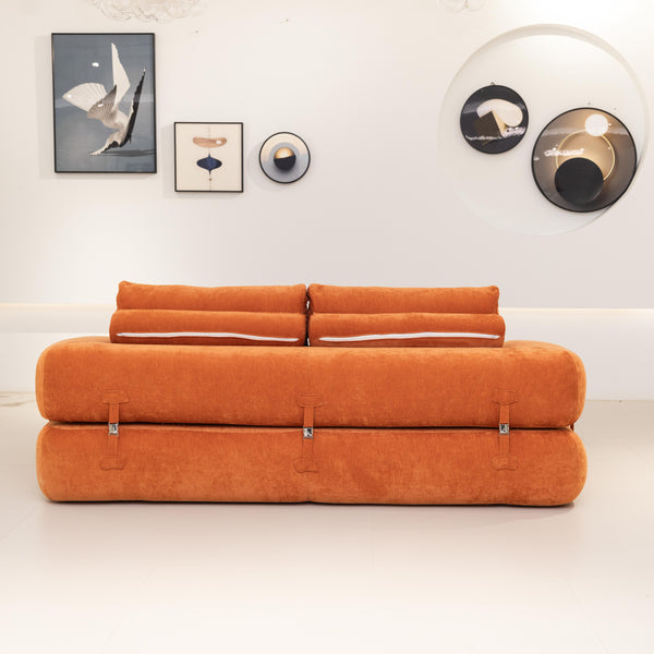 Miro Three Seater Convertible Futon Sofa Bed