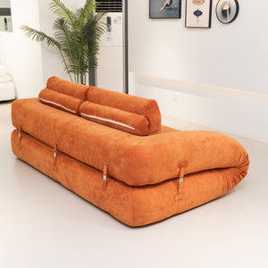 Miro Three Seater Convertible Futon Sofa Bed