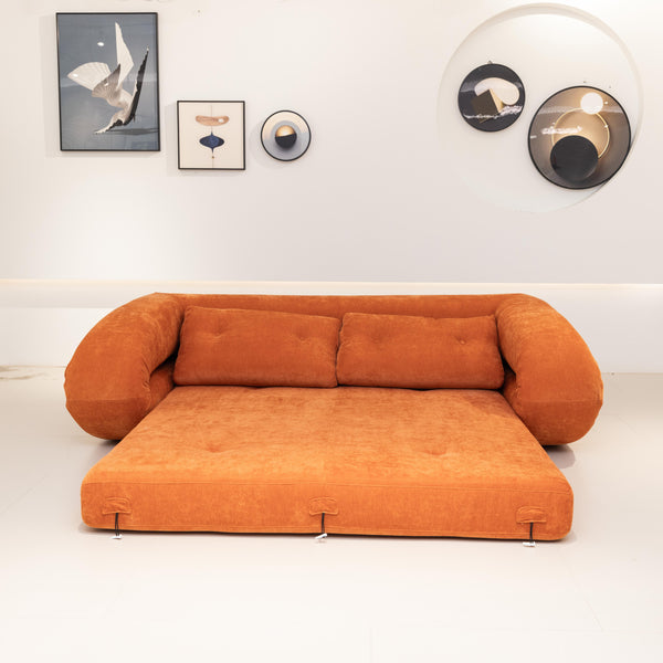 Miro Three Seater Convertible Futon Sofa Bed