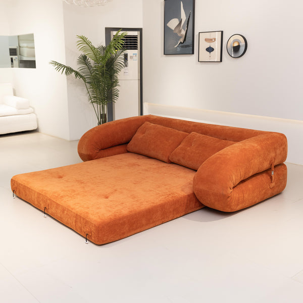 Miro Three Seater Convertible Futon Sofa Bed