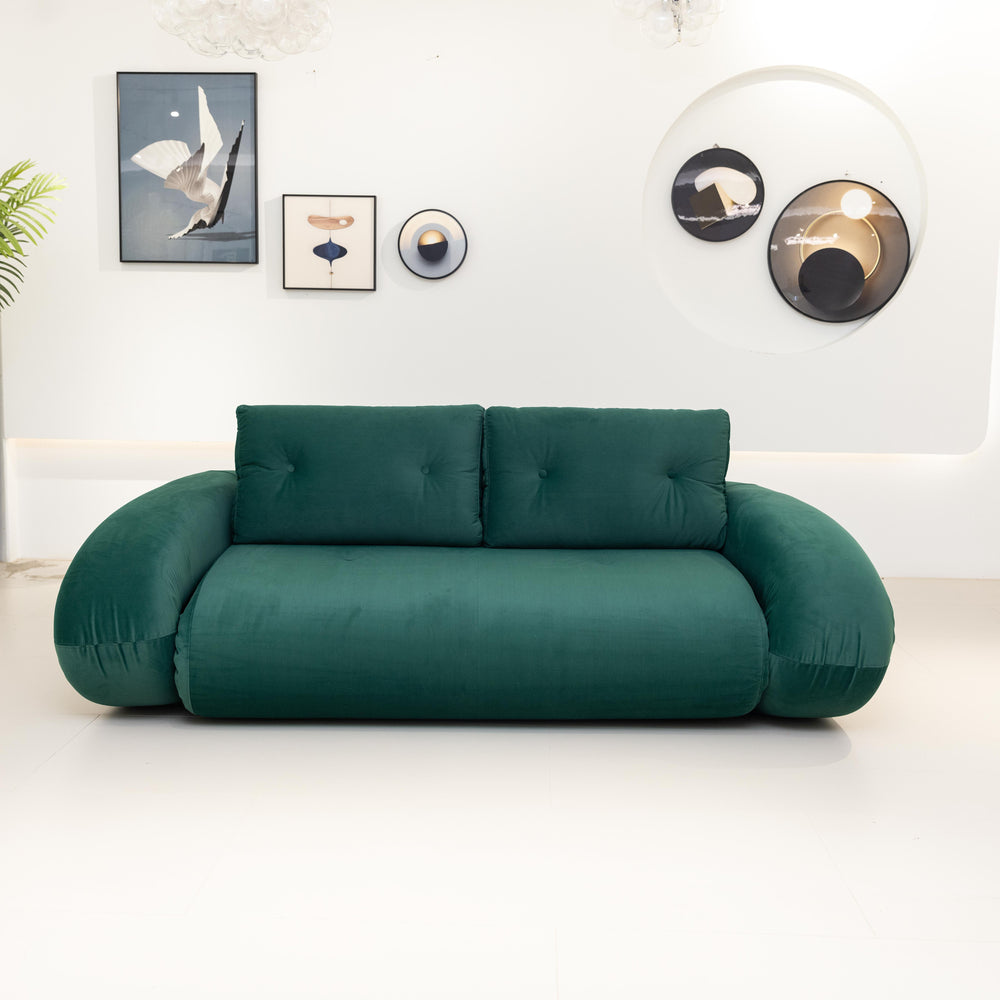 Miro Three Seater Convertible Futon Sofa Bed