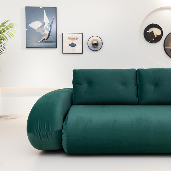 Miro Three Seater Convertible Futon Sofa Bed