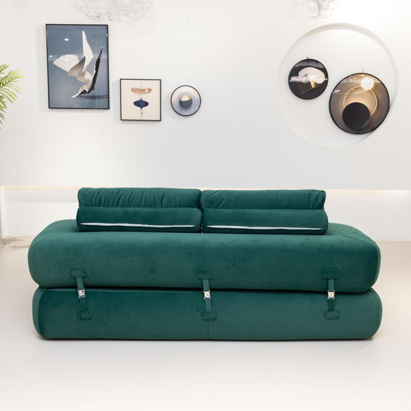 Miro Three Seater Convertible Futon Sofa Bed