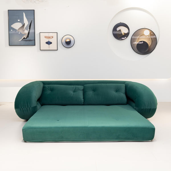 Miro Three Seater Convertible Futon Sofa Bed