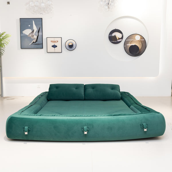 Miro Three Seater Convertible Futon Sofa Bed