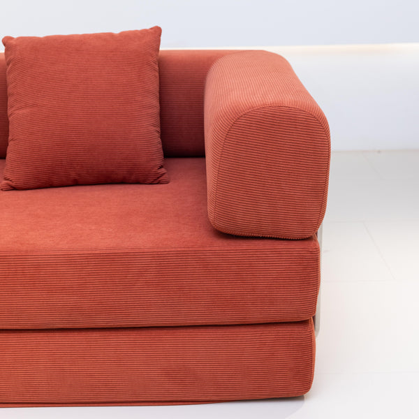 Teddy Convertible Sofa Bed - Corduroy