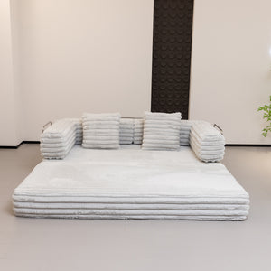 Teddy Convertible Sofa Bed - Corduroy