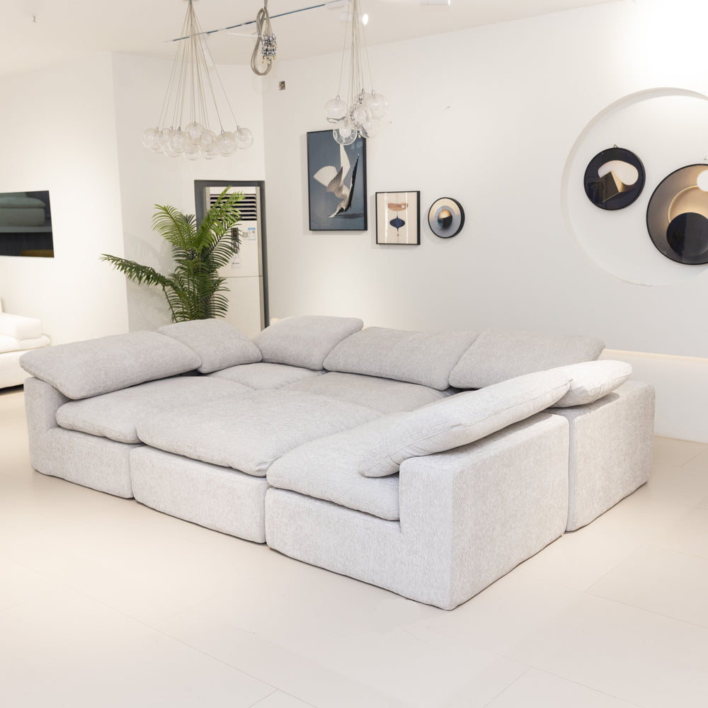Valeria Six Seater Modular Cloud Sofa