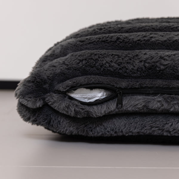 Martina Soft & Fluffy Plush Single Sofa Bed