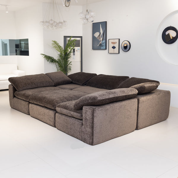 Valeria Six Seater Modular Cloud Sofa