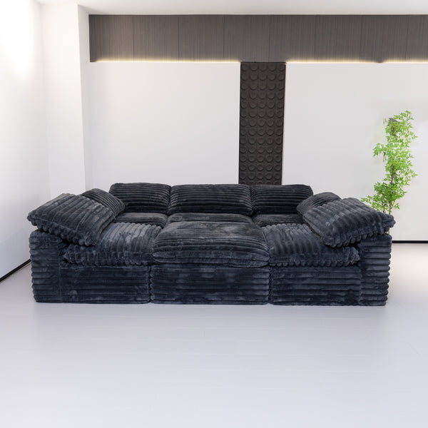 Valeria Six Seater Modular Cloud Sofa