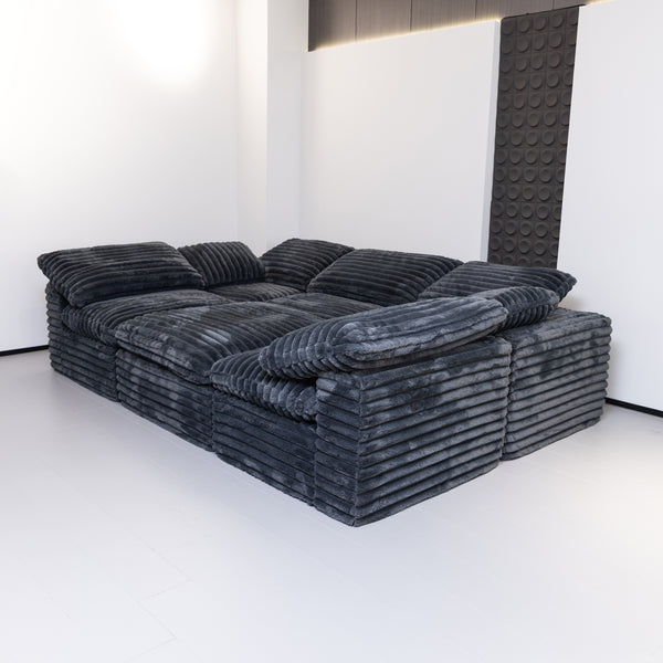 Valeria Six Seater Modular Cloud Sofa