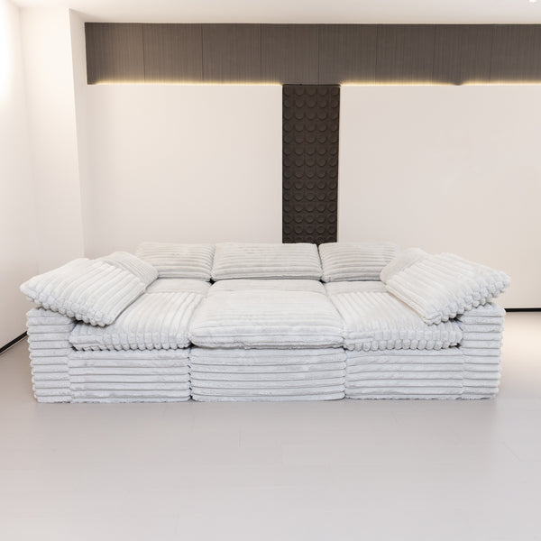 Valeria Six Seater Modular Cloud Sofa