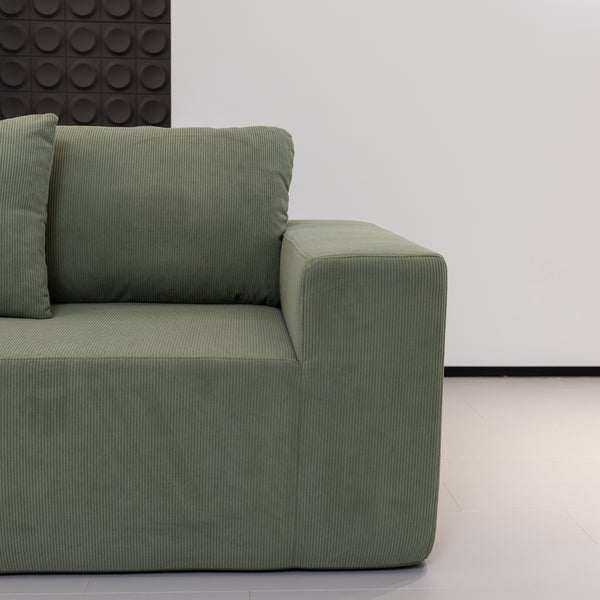 Elena L Shaped Modular Sectional Sofa With Left Chase