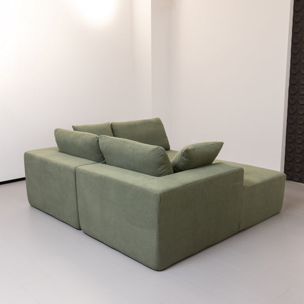 Elena L Shaped Modular Sectional Sofa With Left Chase