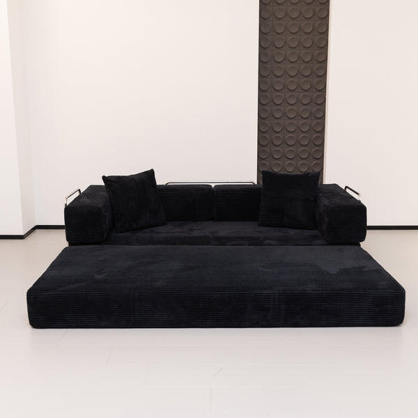 Teddy Convertible Sofa Bed - Corduroy