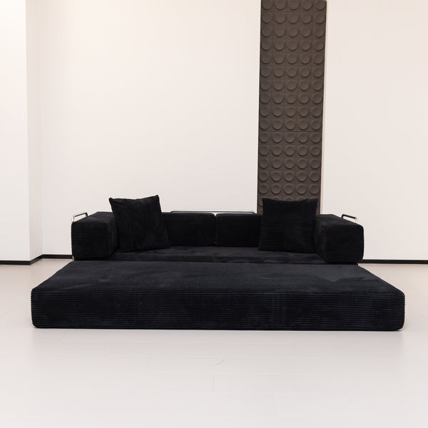 Teddy Convertible Sofa Bed - Corduroy