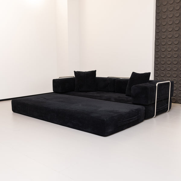 Teddy Convertible Sofa Bed - Corduroy