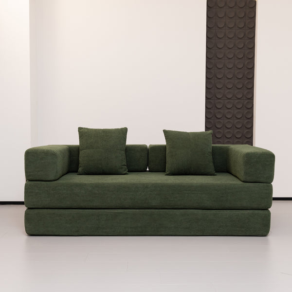 Teddy Convertible Sofa Bed - Corduroy