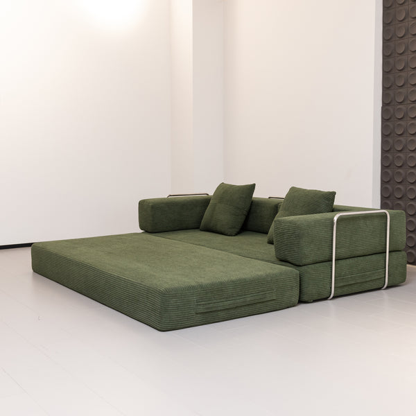 Teddy Convertible Sofa Bed - Corduroy