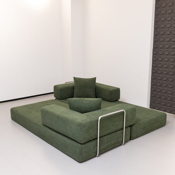 Teddy Convertible Sofa Bed - Corduroy