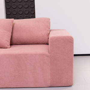 Elena L Shaped Modular Sectional Sofa With Left Chase