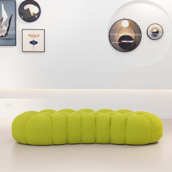 Football Bubble Three Seater Footstool