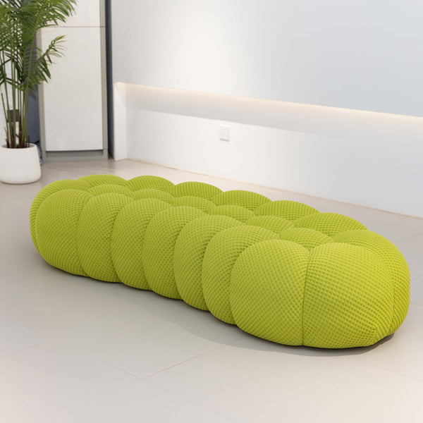 Football Bubble Three Seater Footstool